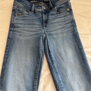 American Eagle Outfitters Light Blue Flare Jeans
